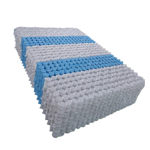 Pocket Spring Coils Gray and Blue Plastic Coil <b>Mattress</b> Springs for <b>Sofa</b> and <b>Mattress</b> Use - Product Image 1