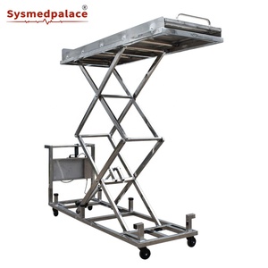 Carretilla para cadáveres lista para enviar, proveedor de elevador de tijera con pilas - Product Image 2