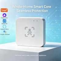 Détecteur de présence humaine par radar à ondes millimétriques Tuya 5,8 GHz, capteur intelligent Wifi, certifié CE et RoHS
