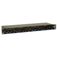 Limiteur de compresseur professionnel 166XL, processeur audio numérique double canal haute précision, utilisé pour les systèmes de sonorisation de scène