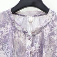 2025 femmes été robe en mousseline de soie florale décontracté taille ample longueur Midi avec cravate à la mode impression et Logo taille naturelle