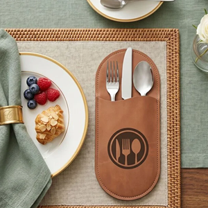 <span class=keywords><strong>Pochette</strong></span> à <span class=keywords><strong>couverts</strong></span> en cuir PU, étui à <span class=keywords><strong>couverts</strong></span> en cuir pour restaurant, <span class=keywords><strong>pochette</strong></span> à ustensiles en cuir, porte-cuillères et fourchettes - Product Image 1