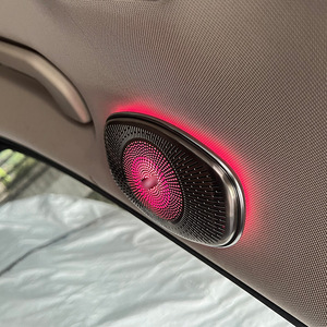 Pour <span class=keywords><strong>Mercedes</strong></span> Benz <span class=keywords><strong>classe</strong></span> <span class=keywords><strong>E</strong></span> <span class=keywords><strong>classe</strong></span> S W213 W222 7/64 couleurs voiture plafond LED lumière ambiante haut-parleur rotatif Tweeter son <span class=keywords><strong>klaxon</strong></span> - Product Image 3