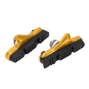 2 Piezas de Pastillas de Freno Mi.<span class=keywords><strong>xim</strong></span> Tipo Cajón de Aleación de Aluminio para Bicicleta, Bajo Ruido, Anti-Fricción, Doradas - Product Image 2