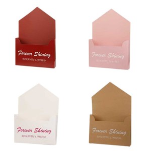 Caja de Regalo Floral para el Día de San Valentín, con Diseño de Sobre de Carta de Amor Romántico y Flores, MOQ Bajo - Product Image 5