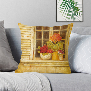 Vintage Blossom Home Decor <span class=keywords><strong>Funda</strong></span> de <span class=keywords><strong>almohada</strong></span> de lino Decorativo Rosa <span class=keywords><strong>Azul</strong></span> Cojines <span class=keywords><strong>Funda</strong></span> de <span class=keywords><strong>almohada</strong></span> - Product Image 6