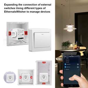 新しいデザイン内蔵ミニTuyaスマートスイッチWifi Zigbee 3.0 1 <span class=keywords><strong>2</strong></span> 3 4 Gang Us Uk Eu Auユニバーサルワールドワイドスマートスイッチ - Product Image 4