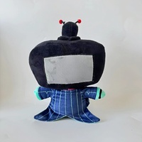 Peluche HOSHOM VOX avec logo personnalisé, design anime Hazbin Hotel, peluche kawaii, peluche super douce en coton PP, 25 cm, anti-stress