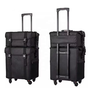 Profession elle Make-up Rolling Trolley Organizer Hülle mit abnehmbarem Top Case 2 in 1 Nylon Makeup Case mit Rädern - Product Image 5