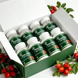 Suplementos Dietéticos de Rosa Mosqueta al por Mayor, Fabricación OEM/ODM, Marca Privada, Cápsulas de Extracto de Rosa Mosqueta con Vitamina C 1000mg, Antioxidante - Product Image 4