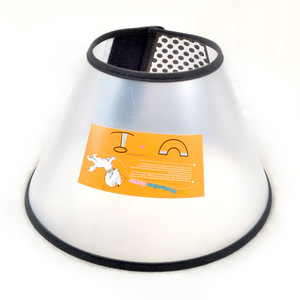 Collar de cuello isabelino protector de plástico suave al por mayor de calidad, Collar Elizabeth de plástico ajustable para perros y gatos, protector - Product Image 6