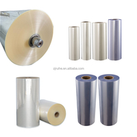 Film rétractable rigide en PVC résistant à l'humidité pour l'emballage des boissons, rouleau rétractable thermique