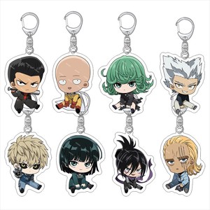 พวงกุญแจโลหะลายวันพัชแมน ขนาด 5 ซม. ของสะสมจากอนิเมะ - Product Image 1