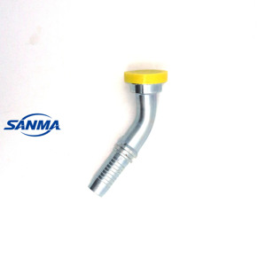 Mặt Bích <span class=keywords><strong>Sae</strong></span> 45 Độ Bằng Thép Cacbon 87341 Series Phụ Kiện Khuỷu Tay Ống Thủy Lực Mã 61 3000 Psi - Product Image 4