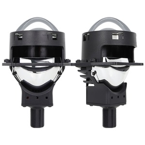 Accessoires automobiles A9 : Phare à lentille de projecteur Bi-LED de 3 pouces, lumière blanche super brillante, haute qualité pour phare antibrouillard de voiture - Product Image 5