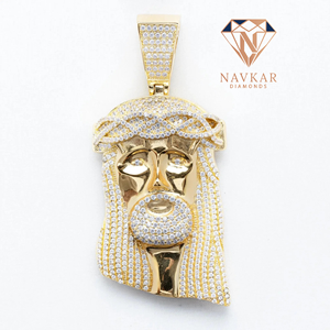 Top Quality Certified Moissanite Diamond Pendant Necklace 925 Silver Elegant Jewelry for Anniversary Available At Best Price - Product Image 5