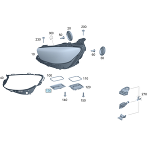 Módulo de Unidad de Control de Faros Delanteros Derechos Original A2139002834 para <span class=keywords><strong>Mercedes</strong></span> GLC <span class=keywords><strong>CLA</strong></span> W118 W177 GLE W167 W290 2020-<span class=keywords><strong>2023</strong></span> - Product Image 6
