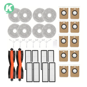 ชุดอุปกรณ์เสริมสำหรับหุ่นยนต์ดูดฝุ่น <span class=keywords><strong>Xiaomi</strong></span> รุ่น X20 Plus, X20+, X10 Plus, X10+ แปรงหลัก แปรงข้าง แผ่นกรอง HEPA ถุงเก็บฝุ่น ผ้าถูพื้น อะไหล่ทำความสะอาด - Product Image 1