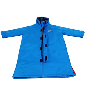 Water Sport Adult <strong>Surf</strong> Poncho Waterproof Sherpa Fleece Lining Warm Beach <strong>Surf</strong> Changing Robe Beach <strong>Coat</strong> - Product Image 2