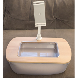 Support d'ordinateur portable en bois avec <span class=keywords><strong>coussin</strong></span> moelleux, support portable <span class=keywords><strong>pour</strong></span> lit et canapé, <span class=keywords><strong>plateau</strong></span> multifonctionnel <span class=keywords><strong>pour</strong></span> ordinateur portable - Product Image 2