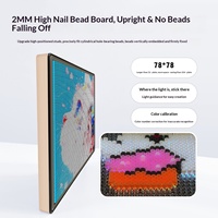 En stock : Carte LED intelligente Bean Board 32/52/78/104 points, contrôlée par application électronique, 28 cm, Série complète HDP-Pindou