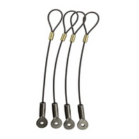 Kits de suspension pour éclairage 1,2 mm-1,5 mm, câbles en acier, accessoires métalliques de base pour lampes