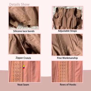 Corset amincissant personnalisable en forme de sablier avec crochets ajustables et baleines en acier, <span class=keywords><strong>pour</strong></span> <span class=keywords><strong>ventre</strong></span> plat, compression post-chirurgie - Product Image 3