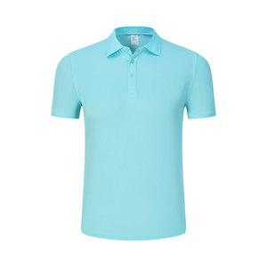 Quick Dry Solid Color Polyester <b>Polo</b> Shirt For Daily Wear And Sports Training - Product Image 4