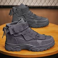 Bottes tactiques pour hommes, chaussures de randonnée d'hiver, légères, antidérapantes, bottes de désert pour hommes, chaussures de randonnée de camping en plein air, baskets pour hommes