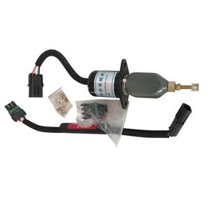 Piezas de motor diésel, accesorio adecuado para Weichai WD615, 612600180175, 4110000592003, 860119713, 24V, válvula solenoide de apagado