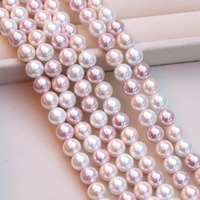 28 types de perles d'imitation de coquillages Nanyang rondes, colorées, blanches, dorées, roses, violettes, de 4 mm, 6 mm, 8 mm, 10 mm, 12 mm, pour la création de bijoux DIY
