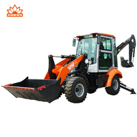 Nouveau chargeur compact électrique de chantier de 1 tonne, mini chargeur sur pneus 4x4, pelle rétrocaveuse pour machine agricole, pour utilisation urbaine et rurale