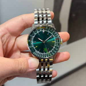 Automatic <b>Watch</b>, Coin Edge Bezel, Multiple Color Dials, Stainless Steel Bracelet - Product Image 4