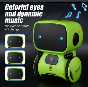 Robot Educativo Inteligente de Plástico Sensible al Tacto con 3 Zonas, Toca la Cabeza para Moverse, Canta o Repite Palabras - Product Image 5