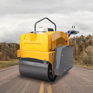550KG Diesel <strong>Vibratory</strong> <strong>Roller</strong> Compactor <strong>Roller</strong> Walk Behind Vibration Road <strong>Roller</strong> Compactor - Product Image 3