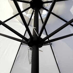 Paraguas de sombra de patio de jardín al aire libre plegable impermeable ligero de alta calidad de tamaño personalizado <span class=keywords><strong>para</strong></span> uso en la playa muebles de exterior - Product Image 2