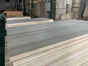 Fornitore di materie prime in legno di pino di paulonia di grado AB 4x8 tavola in legno massello paulownia - Product Image 5