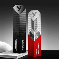 Plaque Métallique de Haute Qualité 2026 en Argent, Cuivre et Or, Trophées et Médailles Personnalisés en Cristal K9 Taillé en Forme de Diamant, Vente en Gros