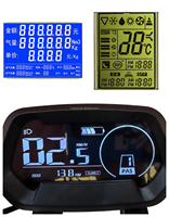 Pengukur Daya Layar LCD Kontrol Industri VA BTN Berkinerja Tahan Lama untuk Penggunaan Mobil Modul LCD Tampilan Segmen Modul LCD