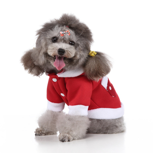 Pijama <span class=keywords><strong>de</strong></span> Forro Polar Suave para Perros y Gatos, para <span class=keywords><strong>Navidad</strong></span>/Halloween, Invierno/Primavera, con Cuello Elástico <span class=keywords><strong>de</strong></span> Doble Capa - Product Image 1