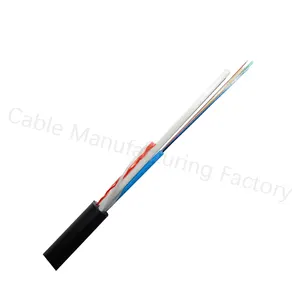 Hot In Brazil Outdoor Fiber Optic Cable Price Non Metal 2 FRP Strength Member ASU 1-24 Core Cabo Optica Fibra