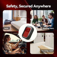 Détecteur de signal RF haute sensibilité pleine bande avec scanner IR et caméra anti-espion, détecteur de micros espions magnétiques pour la confidentialité des hôtels et des bureaux