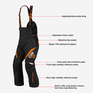 Pantalon de <span class=keywords><strong>neige</strong></span> à bretelles coupe-vent et imperméable OEM pantalon de moto moto d'hiver pantalon de motoneige Costume de motoneige pour hommes - Product Image 3