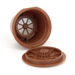 Kit di 3 Pezzi Riutilizzabili per Capsule di Caffè: Filtro, Spazzola e Cucchiaio per Macchina <span class=keywords><strong>da</strong></span> Caffè <span class=keywords><strong>Caffitaly</strong></span> EHL7064 - Product Image 2