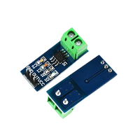 ACS712 Papan Deteksi Elektronik Modul Sensor Arus Hall Rentang 5A/20A/30A 32x14mm untuk DC5V DC