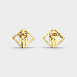 High Shine Diamond <b>Stud</b> <b>Earrings</b> for Women 925 Sterling <b>Silver</b> Luxury Designer Fine Jewelry Sparkling Everyday Wear - Product Image 1