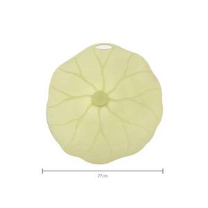 <b>Microwave</b> Freezer Dishwasher Safe Lilypad Silicone Lid for Food Storage and Cooking - Product Image 6