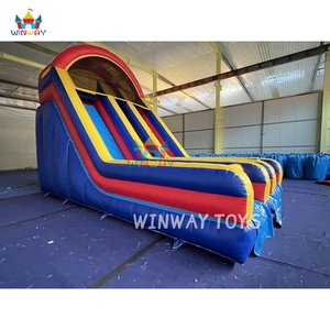 Khổng lồ nổi không khí nước vui vẻ của tôi siêu lớn công viên thiết bị <span class=keywords><strong>Inflatable</strong></span> khô Slide để bán - Product Image 5