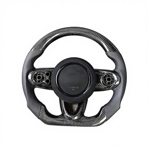 Volant en fibre de carbone forgé sur mesure pour Mini Cooper R56 R53 F54 F56 F57 F66 <span class=keywords><strong>Jcw</strong></span> s Lci2 Contryman <span class=keywords><strong>Clubman</strong></span> 2010 2014 2012 - Product Image 4
