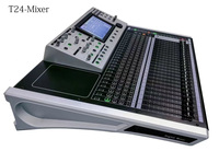 Console de mixage audio numérique professionnelle, fabriquée en chine, gestion de haut-parleur 24CH, contrôle antante avec écran tactile, mélangeur audio M32